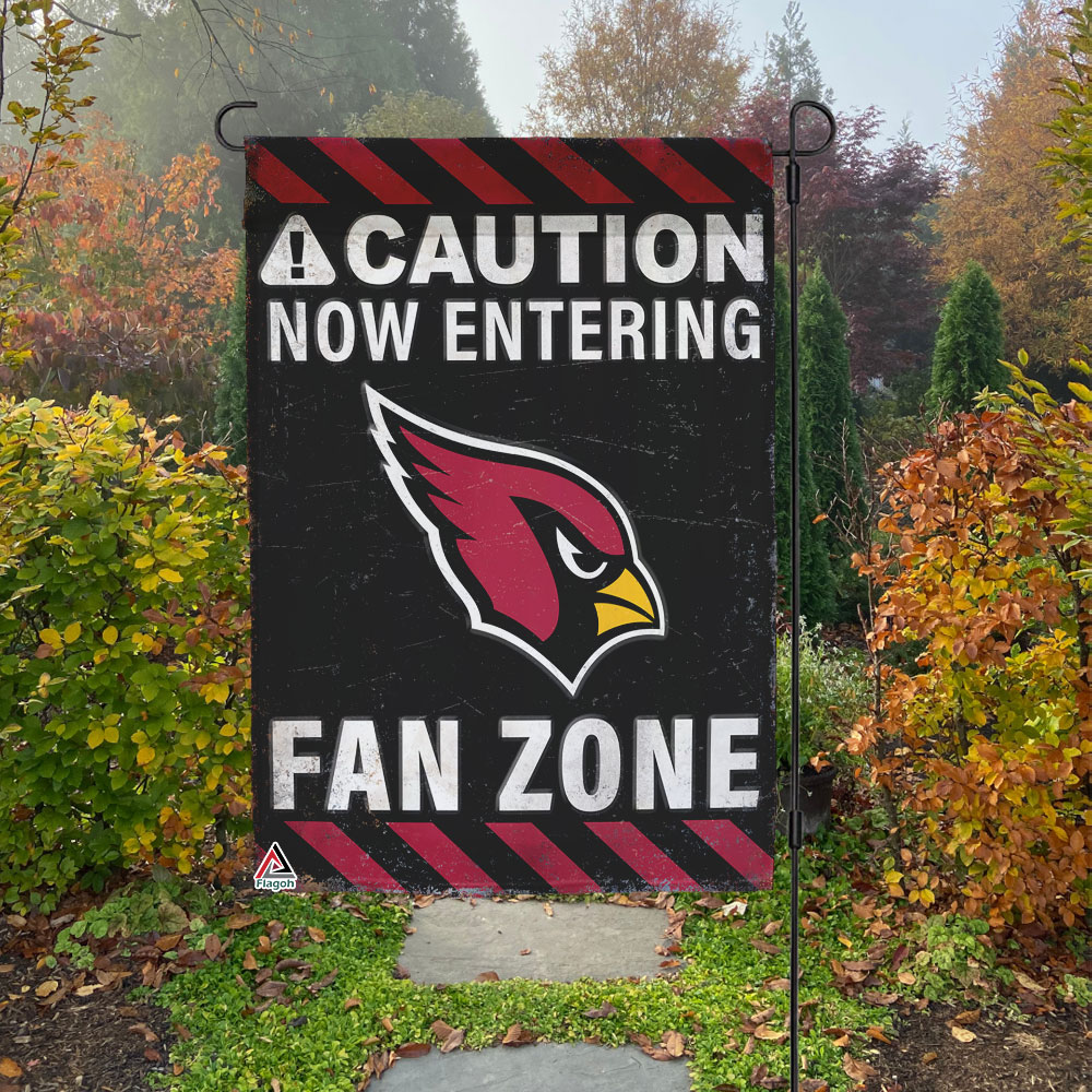 Arizona Cardinals Fan Zone Flag, NFL Welcome Sport Flag - Image 3