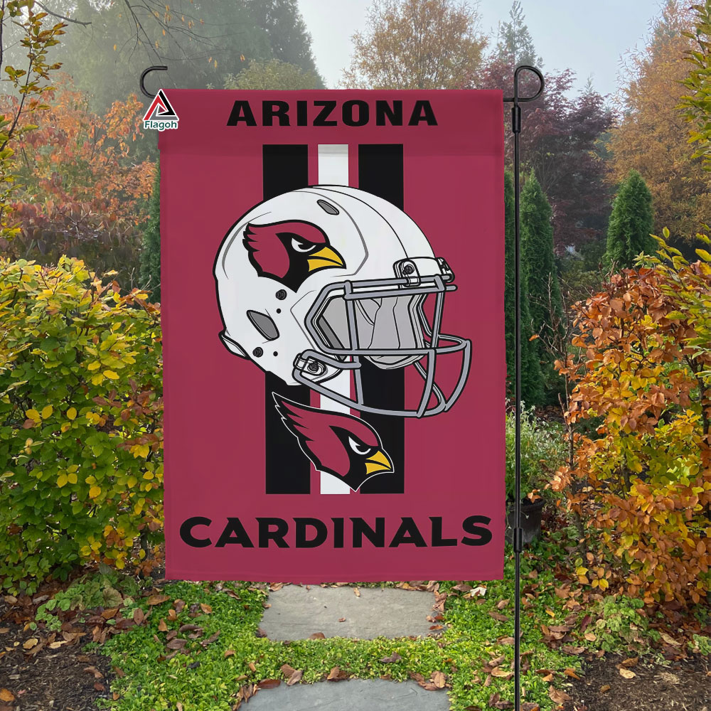 Arizona Cardinals Helmet Vertical Flag, Cardinals NFL Outdoor Flag - Image 4