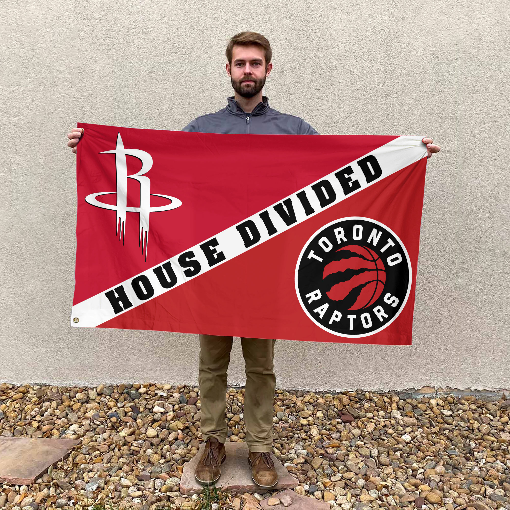 Atlanta vs Brooklyn House Divided Flag, NBA House Divided Flag - Image 3