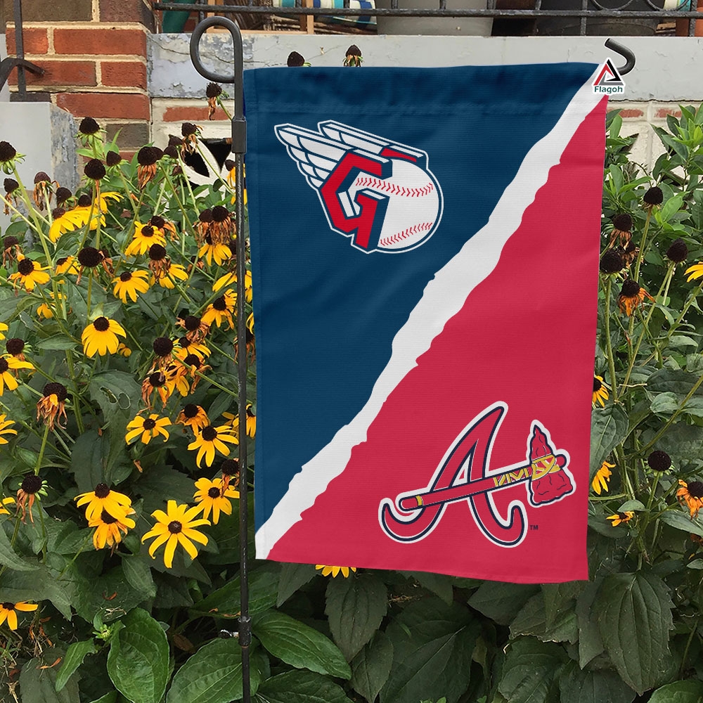 Guardians vs Braves House Divided Flag, MLB House Divided Flag - Image 6