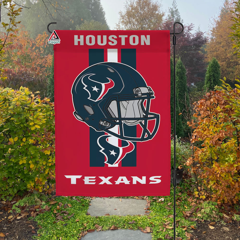 Houston Texans Helmet Vertical Flag, Texans NFL Outdoor Flag - Image 3