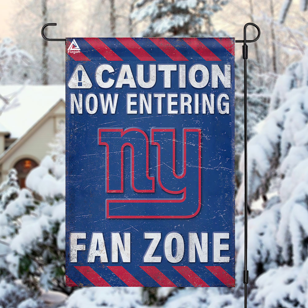 New York Giants Fan Zone Flag, NFL Welcome Sport Flag