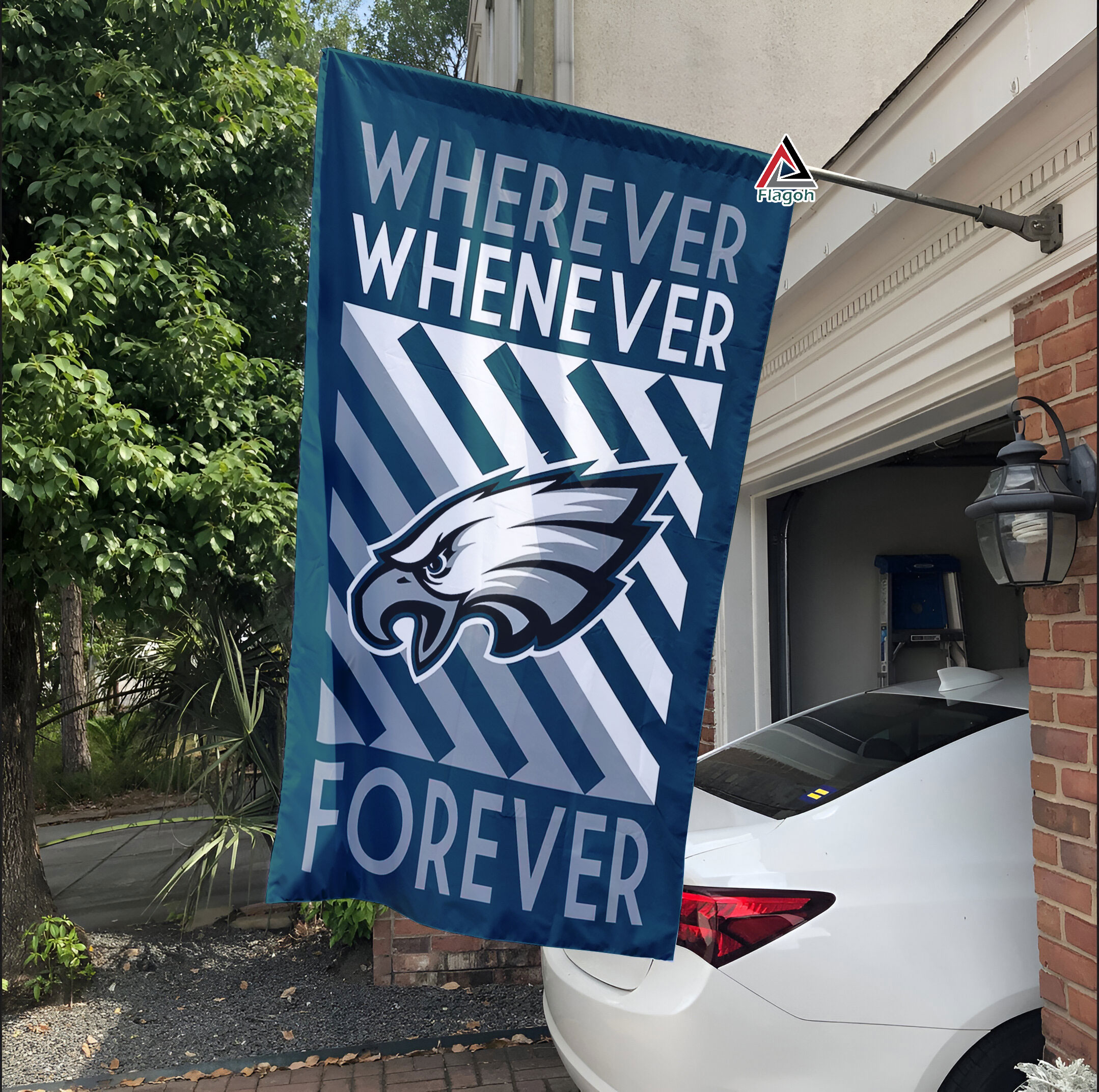 Philadelphia Eagles Forever Fan Flag, NFL Sport Fans Outdoor Flag - Image 3