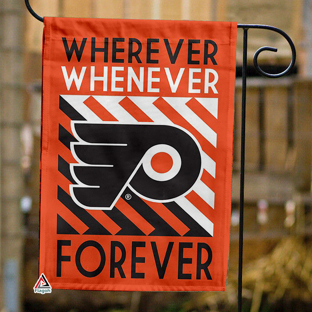 Philadelphia Flyers Forever Fan Flag, NHL Sport Fans Outdoor Flag