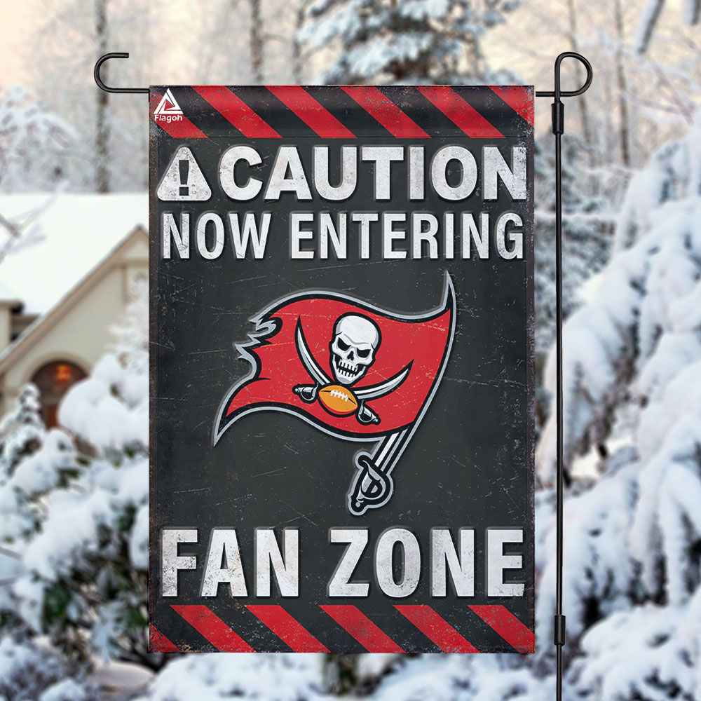 Tampa Bay Buccaneers Fan Zone Flag, NFL Welcome Sport Flag
